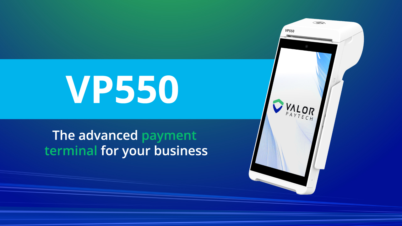 VP550 POS Terminal Video Thumbnail