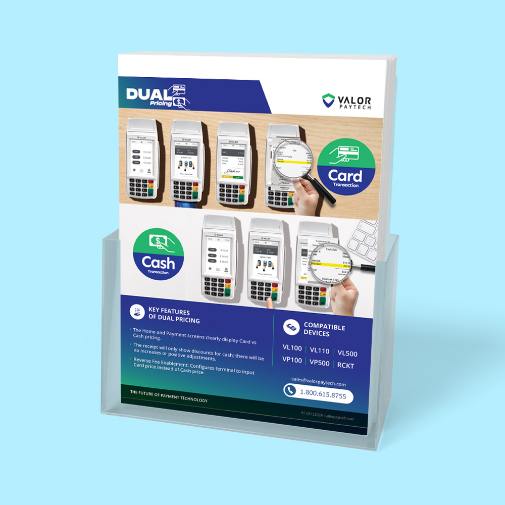 Valor Dual Pricing Brochure Thumbnail