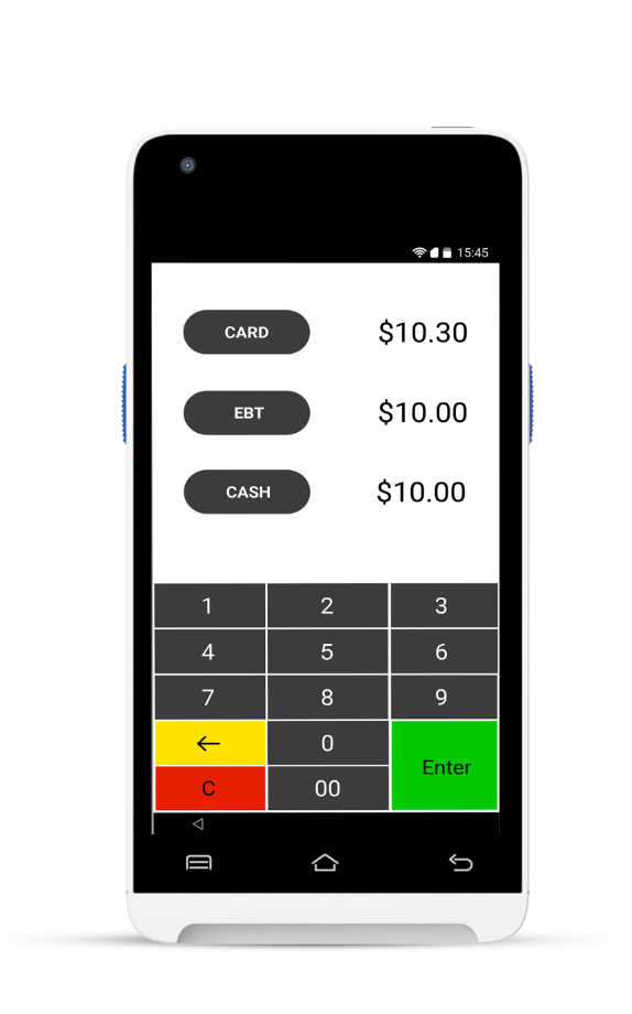 VP550E POS device