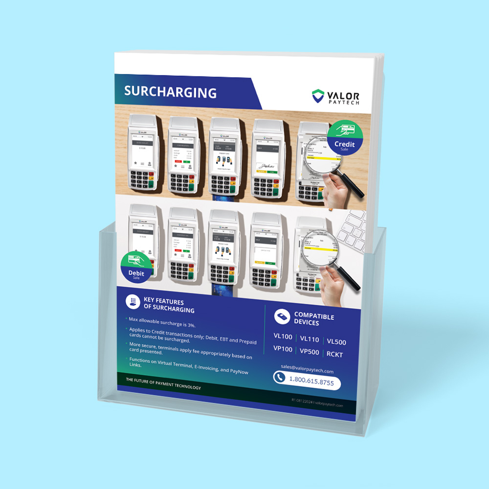 Valor Surcharge Brochure Thumbnail