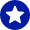 Icon material round stars