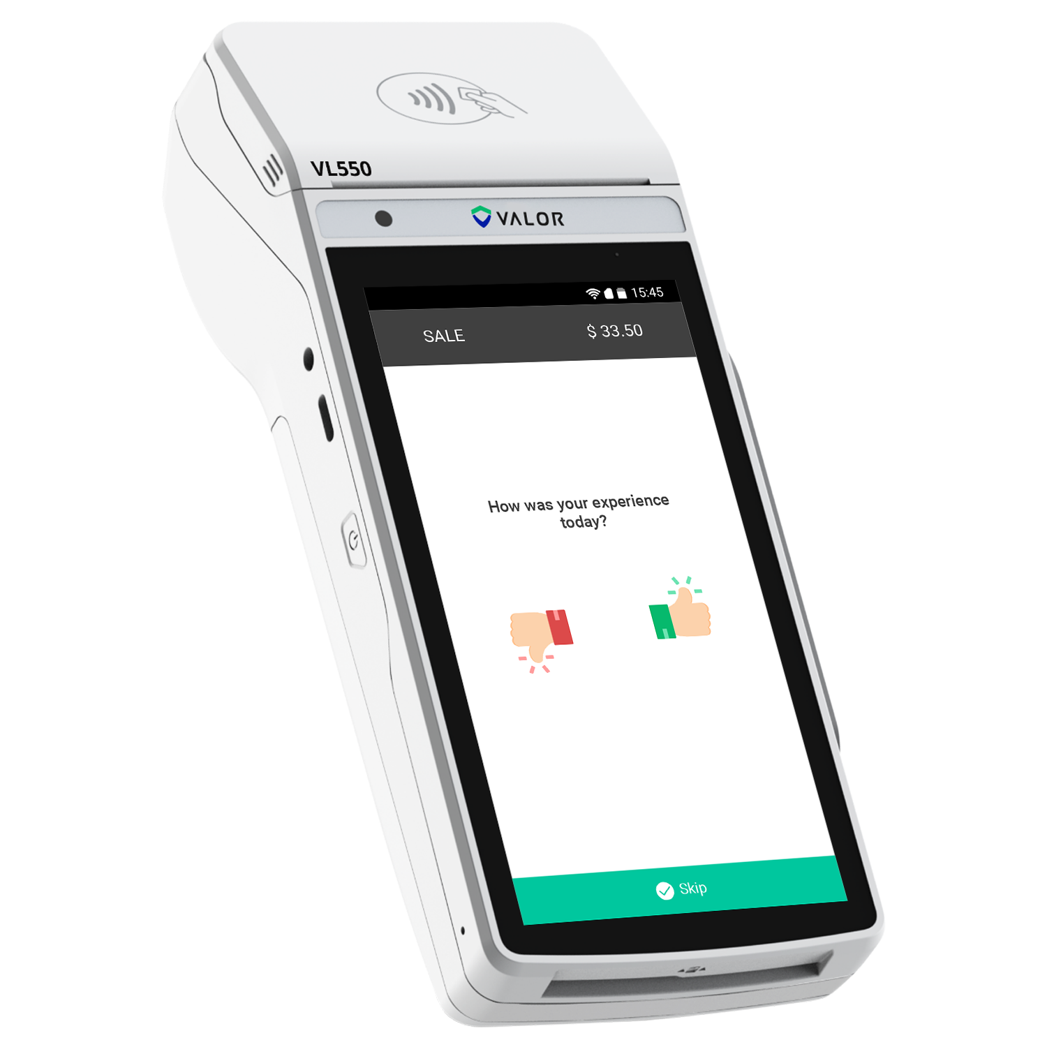 VL550 next generation POS solution Valor PayTech