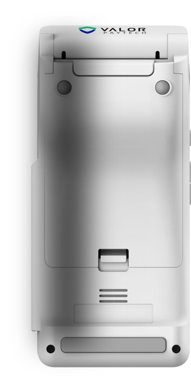 Valor VP550C smart POS back view