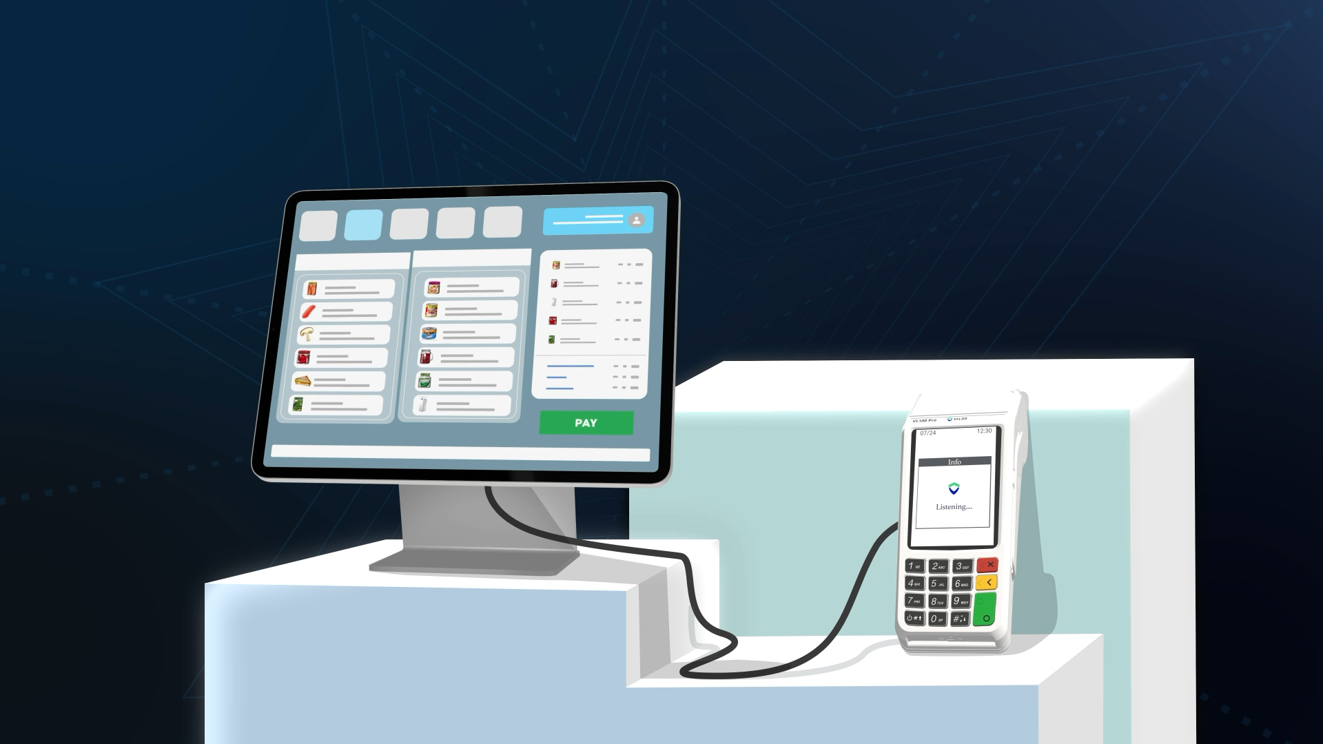 How does USB Semi Integration on Valor POS Terminals